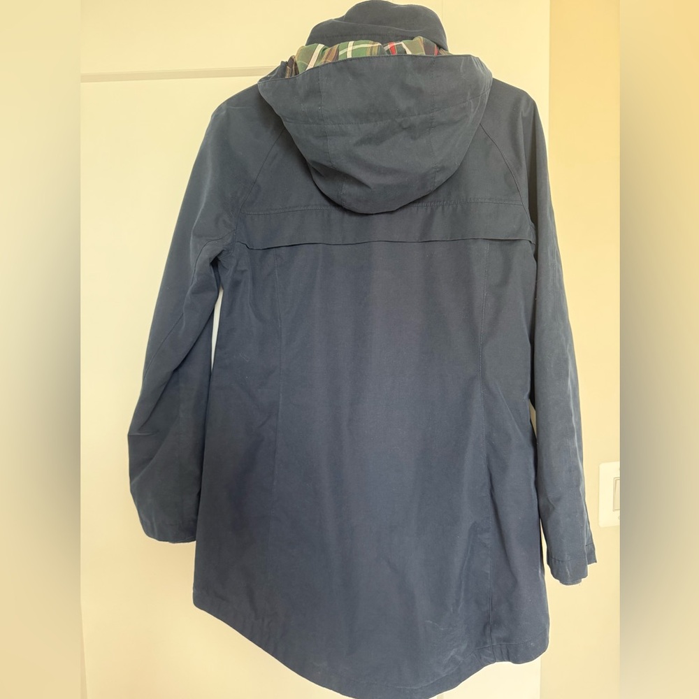 Pendleton Dark Blue Utility Jacket With Plaid Lin… - image 2